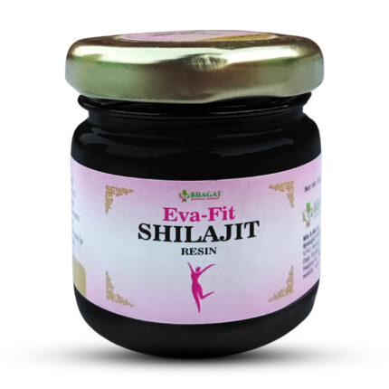 Bhagat Eva-Fit Shilajit Resin—Premium Natural Vitality, Strength, Power Booster | Boosts Stamina | 100% Ayurvedic (30g)